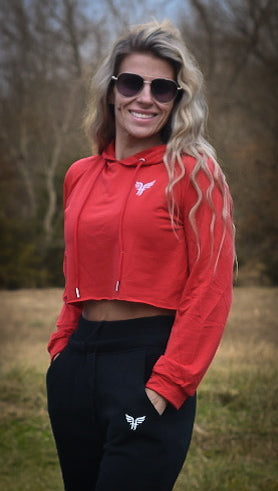 Flow Crop Lightweight Hoodie