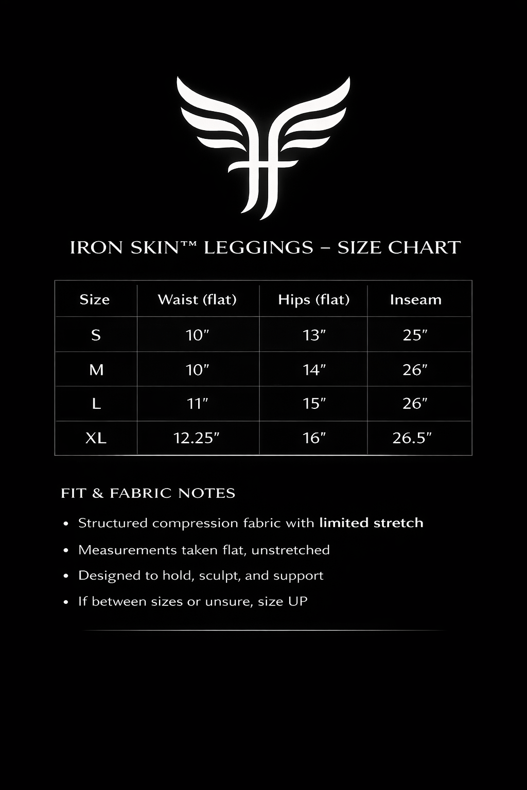 Iron Skin Leggings “Petite”